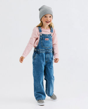 Robe salopette en jean