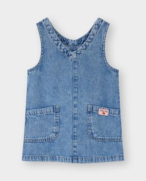 Robes - Robe en jean bleue