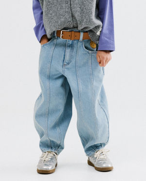 Jeans - Jean bleu clair, balloon fit