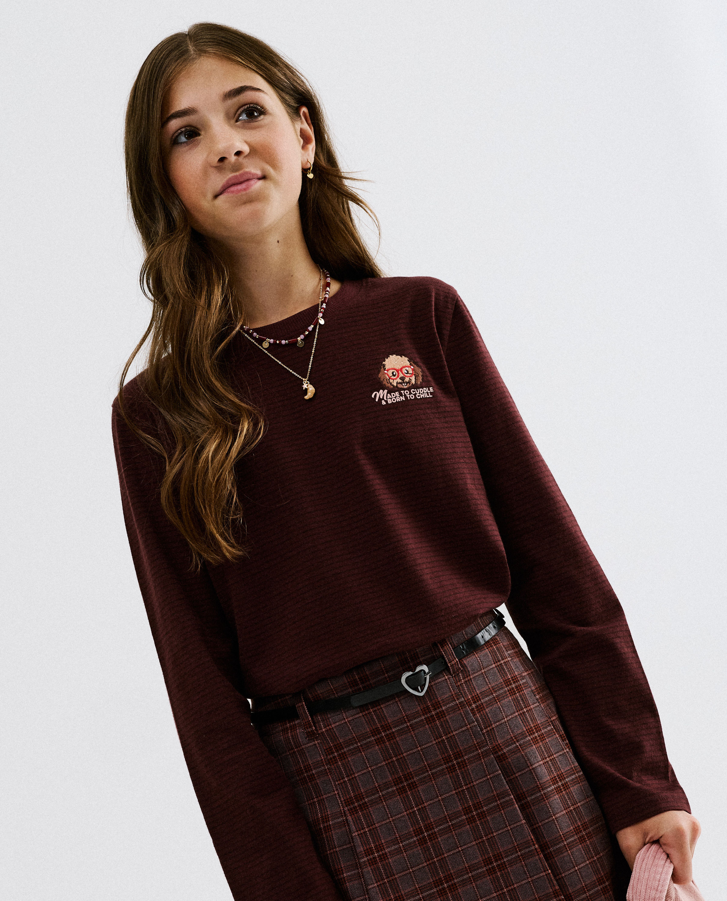 Longsleeve avec chien brod&eacute; - Fish & Chips