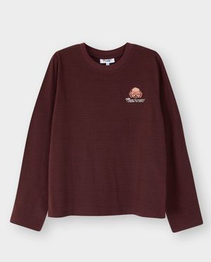 T-shirts - Longsleeve avec chien brod&eacute;