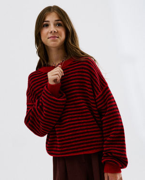 Pull &agrave; rayures