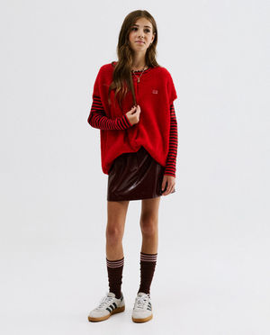 T-shirts - Longsleeve &agrave; fines rayures