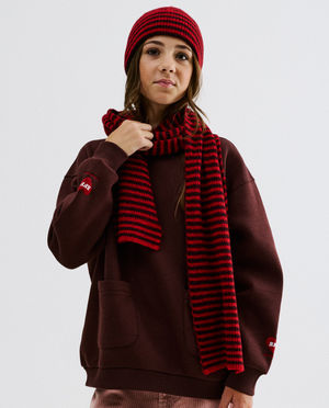 Sweater brun fonc&eacute;