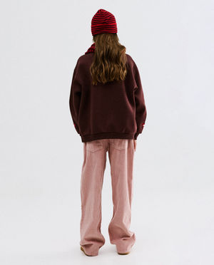 Sweats - Sweater brun fonc&eacute;