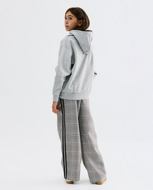 Pantalons - Pantalon &agrave; carreaux, jogging fit