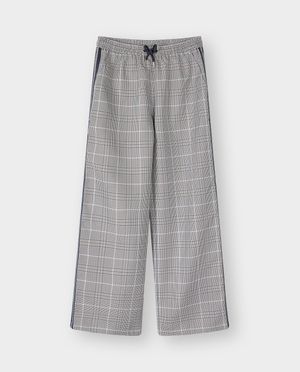 Pantalons - Pantalon &agrave; carreaux, jogging fit