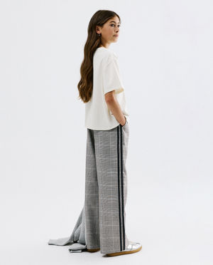 T-shirts - T-shirt avec strass, oversized fit