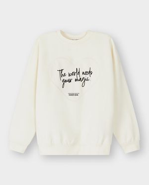 Sweats - Sweat avec inscription en relief