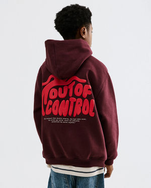Hoodie avec backprint