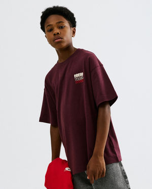 T-shirts - T-shirt avec backprint, loose fit