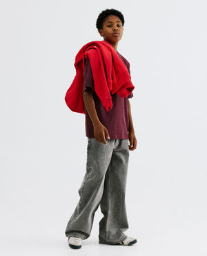 T-shirts - T-shirt avec backprint, loose fit