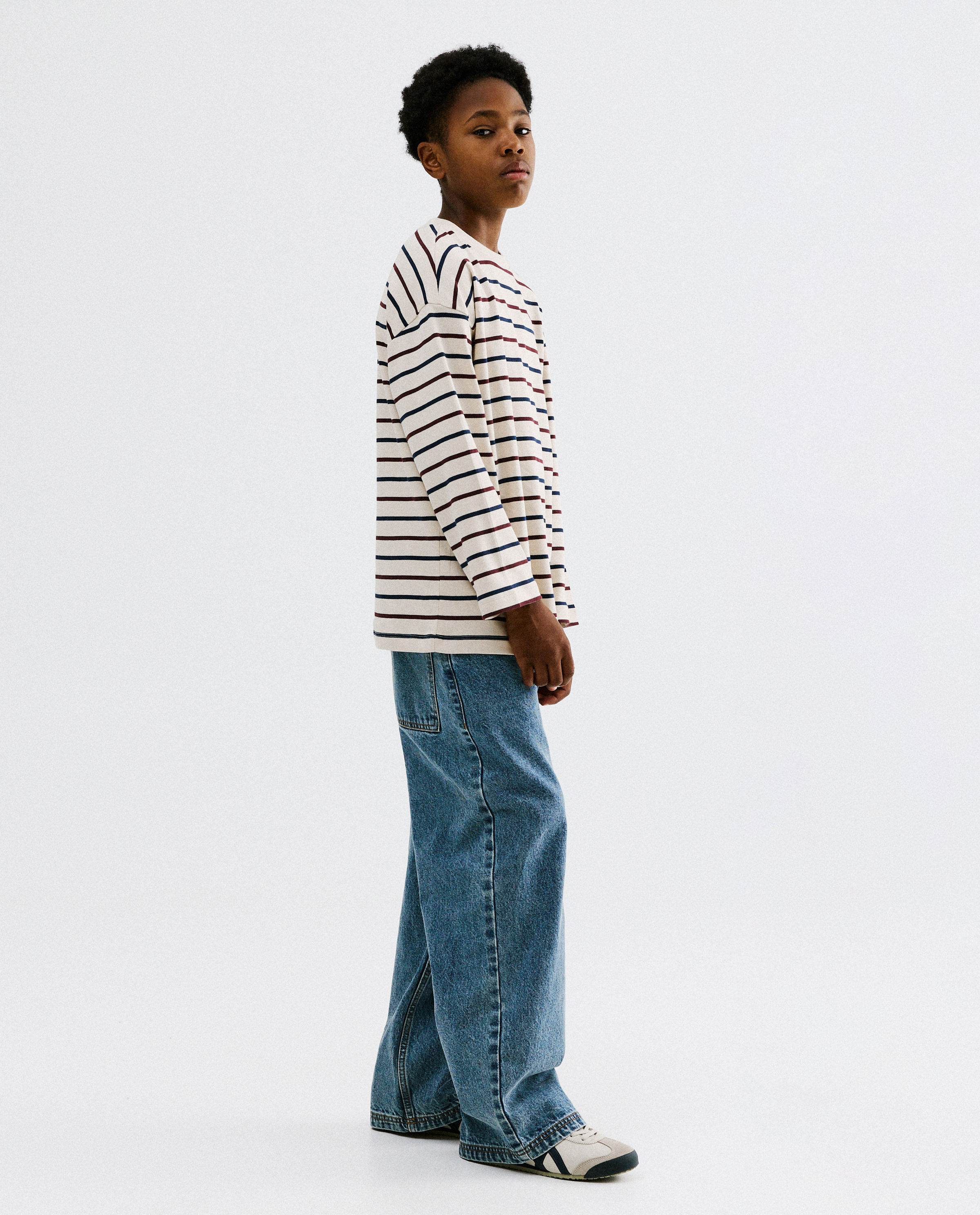 Jean bleu, skater fit - Fish & Chips