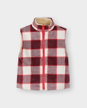 Cardigan - Omkeerbaar teddy vest