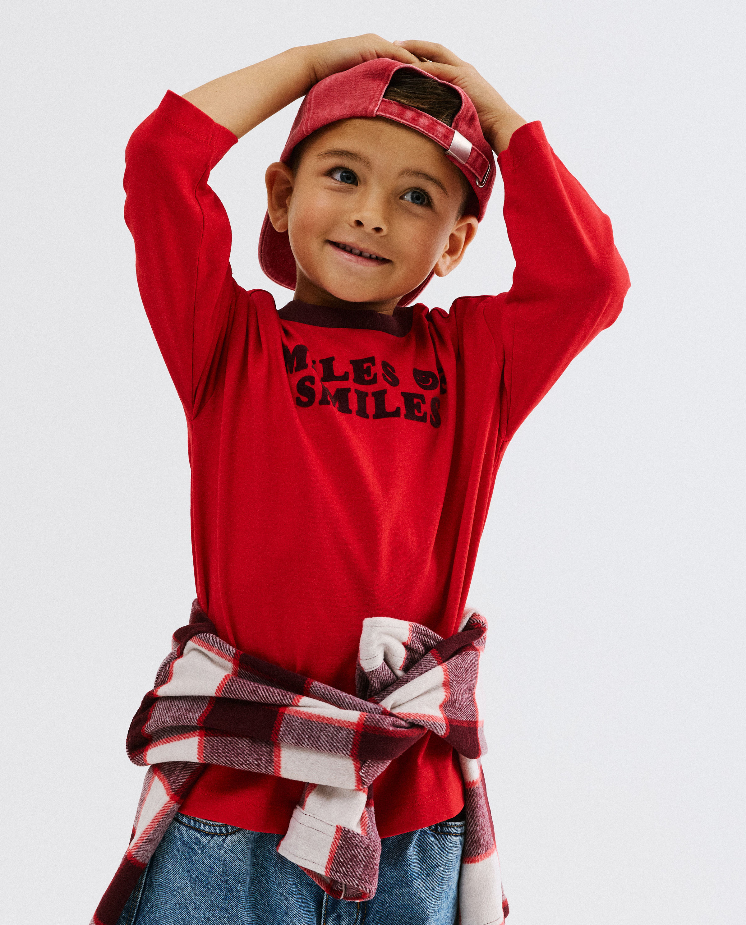 Longsleeve avec inscription en relief - Kidz Nation