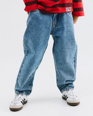 Jeans - Jean bleu, balloon fit