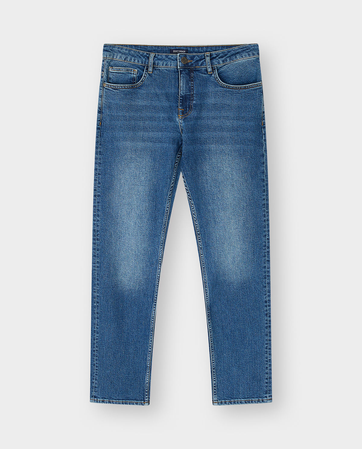 Blauwe jeans, slim fit
