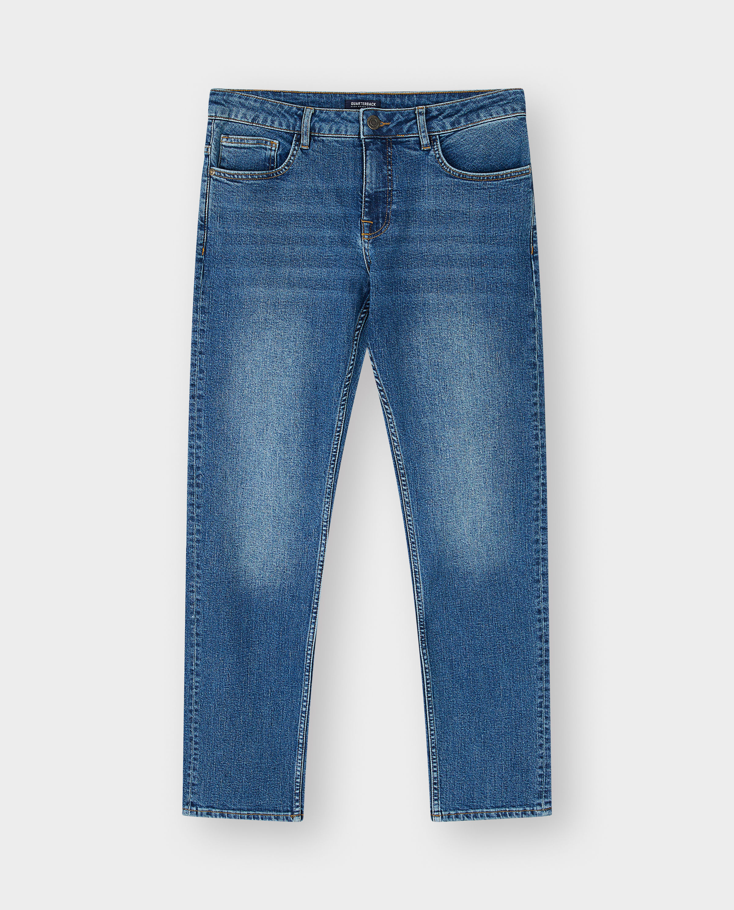 Blauwe jeans, slim fit - Quarterback