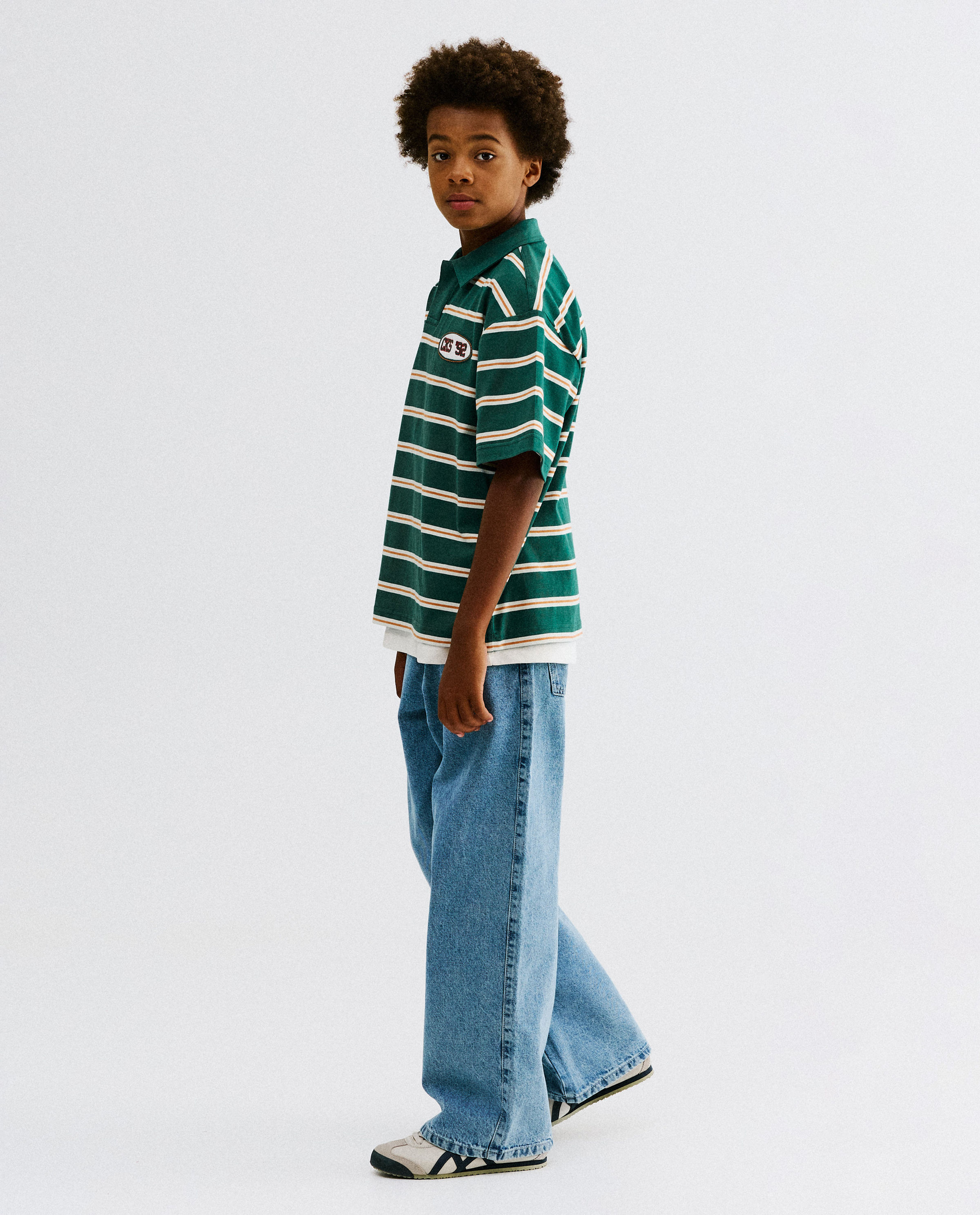 Blauwe jeans, skater fit - CKS