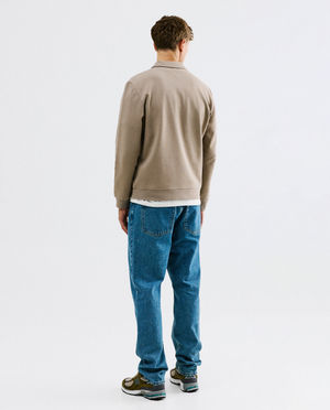 Sweaters - Blauwe polotrui