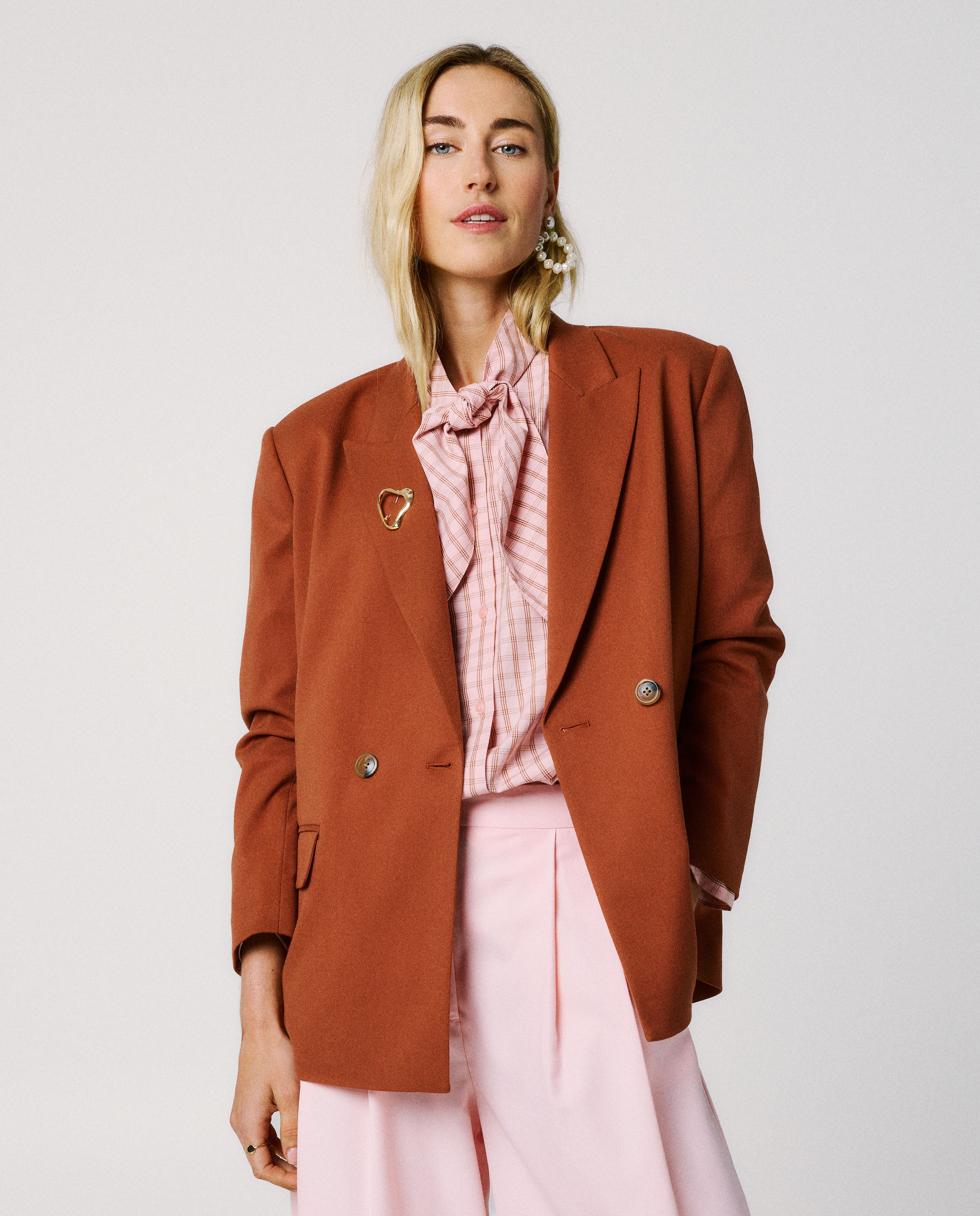 Bruine blazer - Dina Tersago