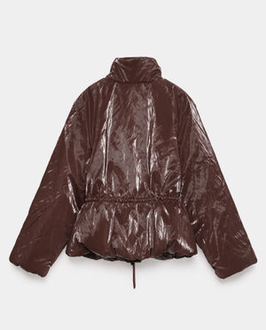 Manteaux - Veste &agrave; l&rsquo;aspect brillant
