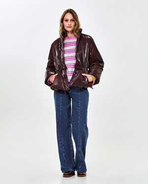 Jassen - Jas met glanzende look