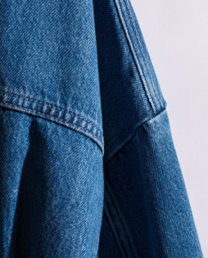 Chemises - Chemise en jean &agrave; taille cintr&eacute;e