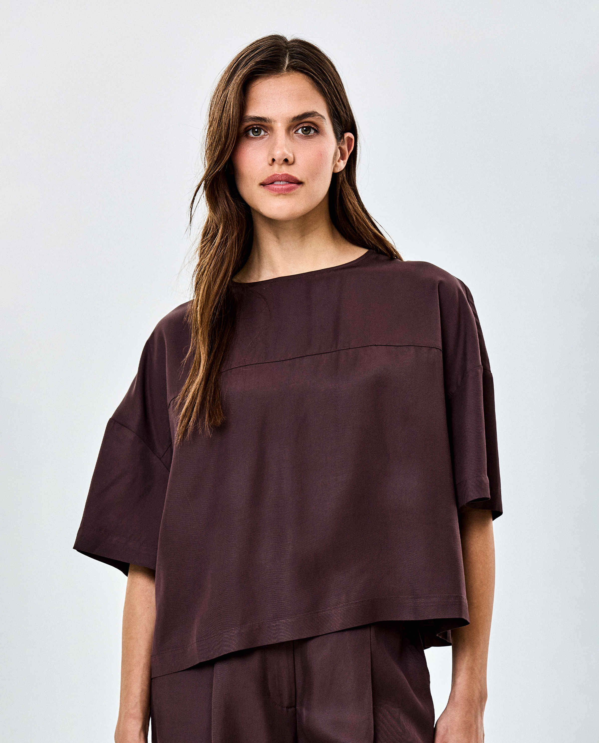 Blouse brune - CKS Femmes