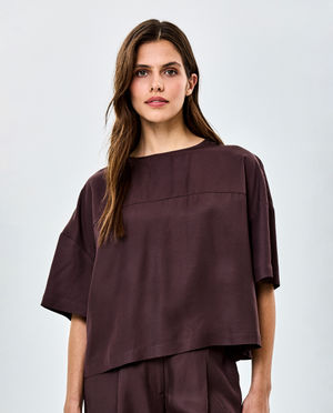 Blouse brune