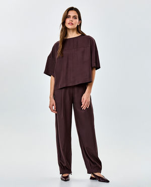 Chemises - Blouse brune
