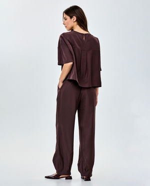 Chemises - Blouse brune