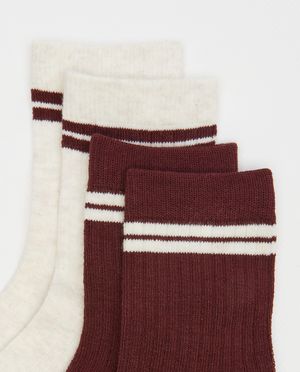 Chaussettes - Chaussettes &agrave; rayures