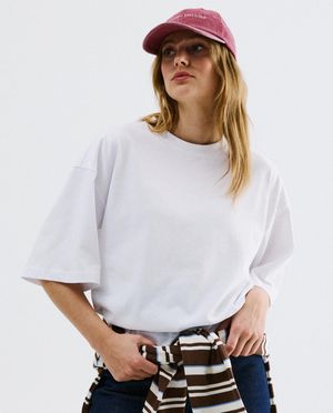 T-shirts - T-shirt met backprint, oversized fit