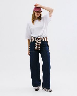 T-shirts - T-shirt met backprint, oversized fit