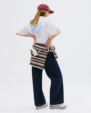 T-shirts - T-shirt met backprint, oversized fit