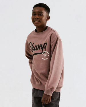 Sweater met opschrift - Besties