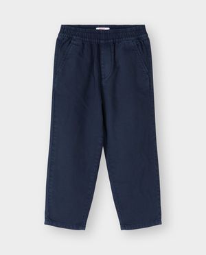 Pantalons - Pantalon bleu fonc&eacute;, baggy fit