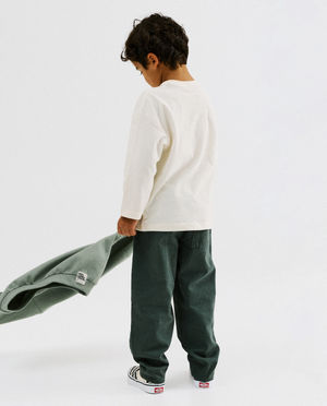 Pantalons - Pantalon bleu fonc&eacute;, baggy fit