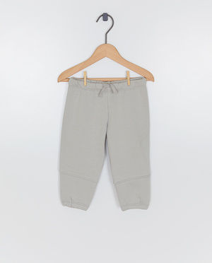 Blauwe broek, loose fit