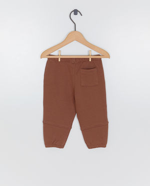 Broeken - Blauwe broek, loose fit