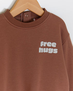 Sweaters - Sweater met opschrift