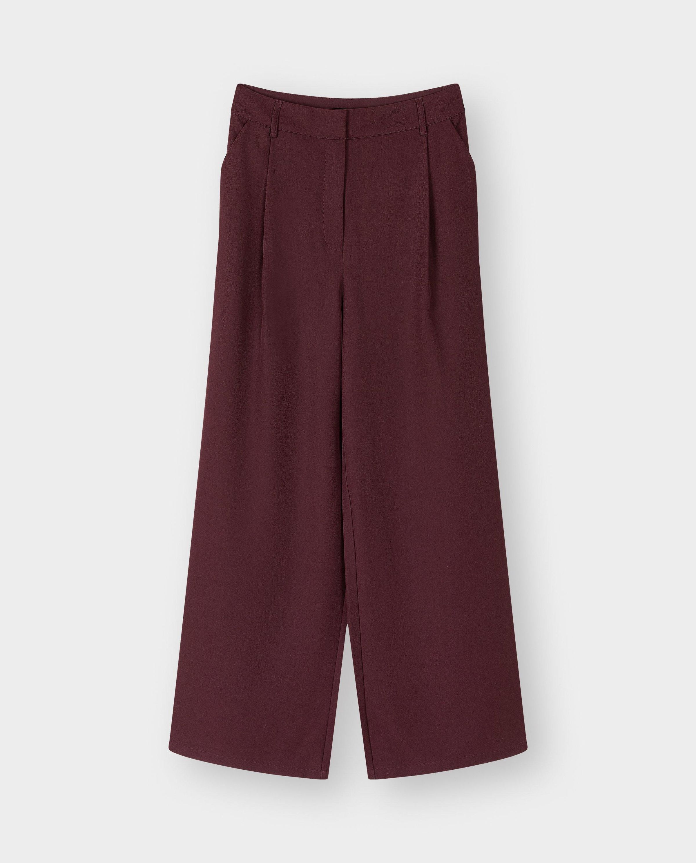 Bordeaux broek, straight fit - Sora