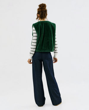 Jeans - Donkerblauwe jeans, straight fit
