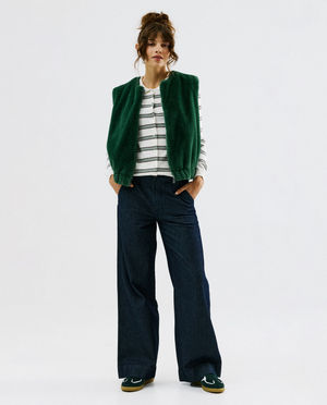 Cardigan - Fluffy vest