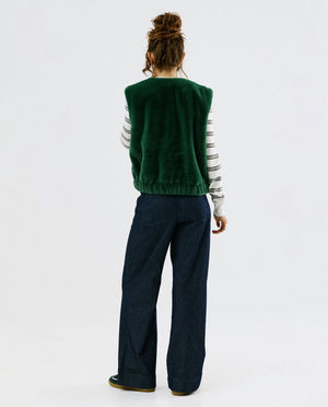 Cardigan - Fluffy vest