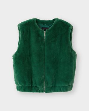 Cardigan - Fluffy vest