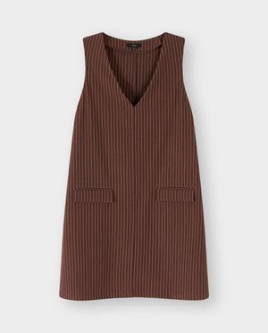 Robes - Robe &agrave; rayures tennis