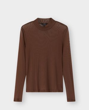 T-shirts - Longsleeve en mesh