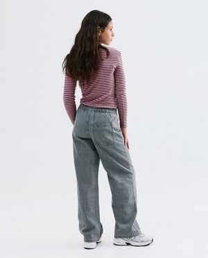 Jeans - Jean gris, straight fit